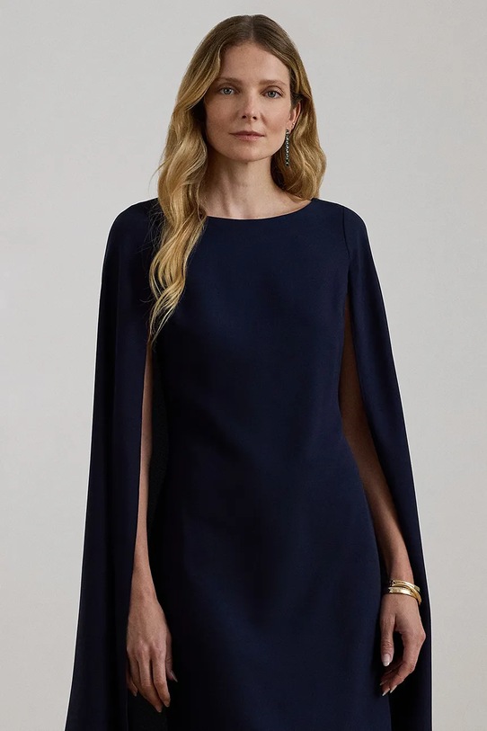 Odzież Lauren Ralph Lauren sukienka 253980921 granatowy