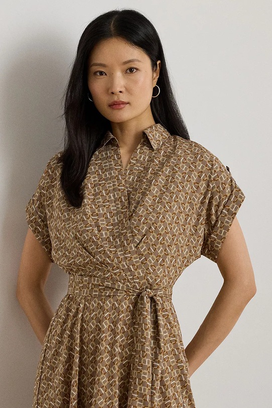 Oblečení Šaty Lauren Ralph Lauren 200979615 hnědá