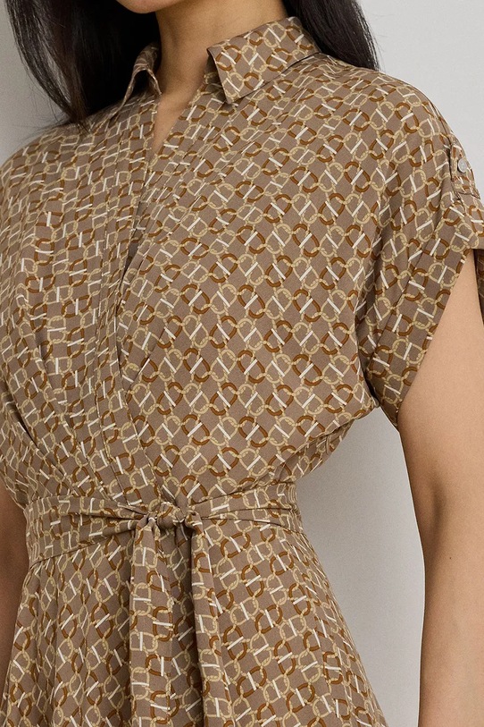 Šaty Lauren Ralph Lauren hnědá 200979615