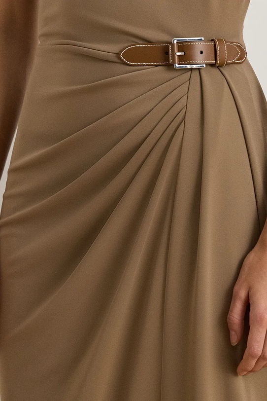 Φόρεμα Lauren Ralph Lauren καφέ 200980221
