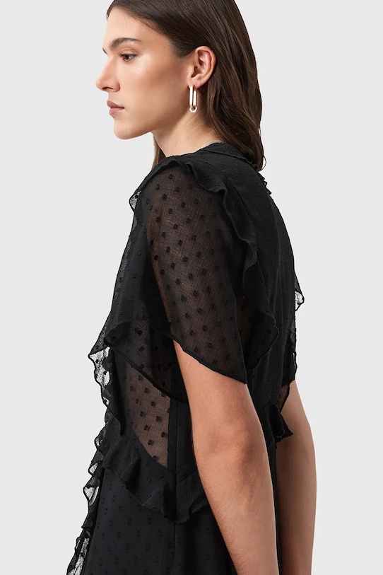 Odzież AllSaints sukienka MARI W016DD czarny