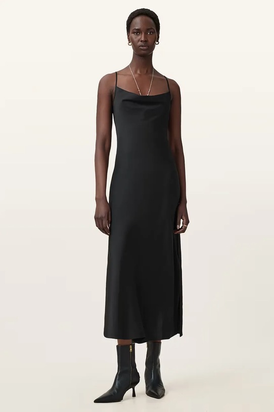 AllSaints sukienka HADLEY W033DZ czarny