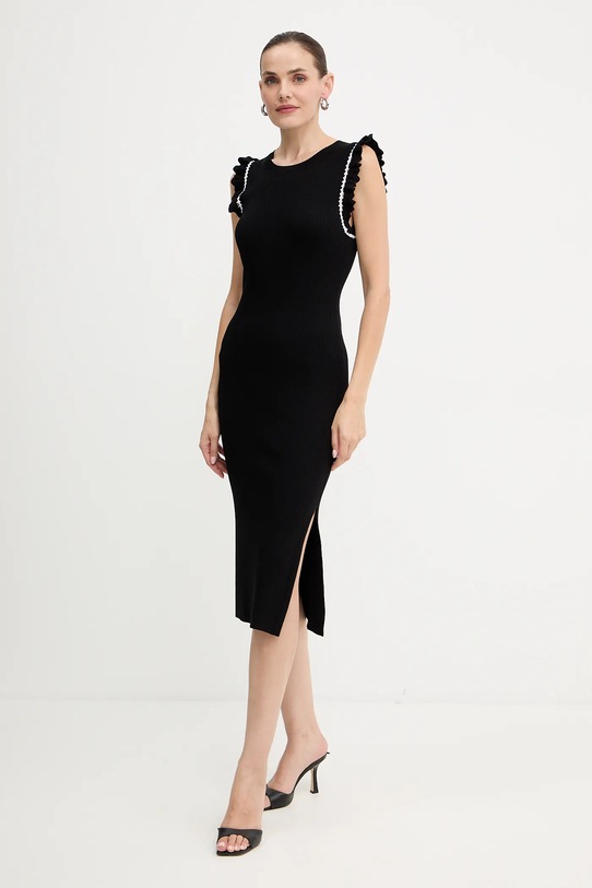Morgan rochie RMSAGA negru AW25