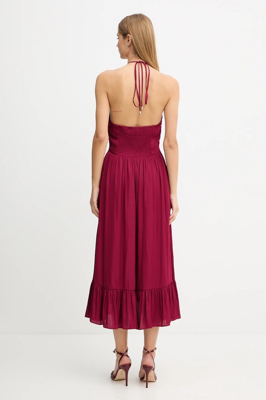 Îmbrăcăminte Morgan rochie ROCE burgundia