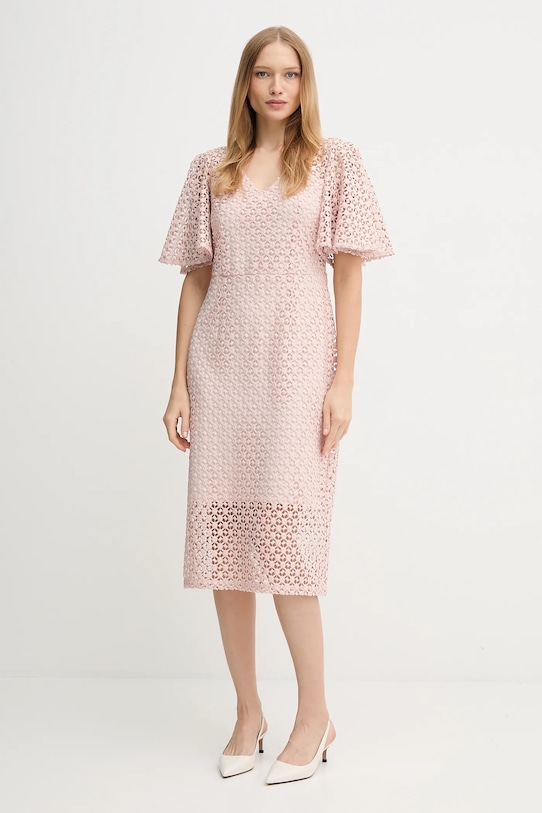 Joseph Ribkoff rochie midi bej 251744