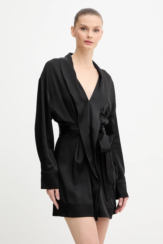 Сукня Victoria Beckham довгий чорний 1425WDR007032A