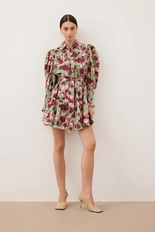 Bizuu sukienka SOREZIA zielony SOREZIA.ZIELONY