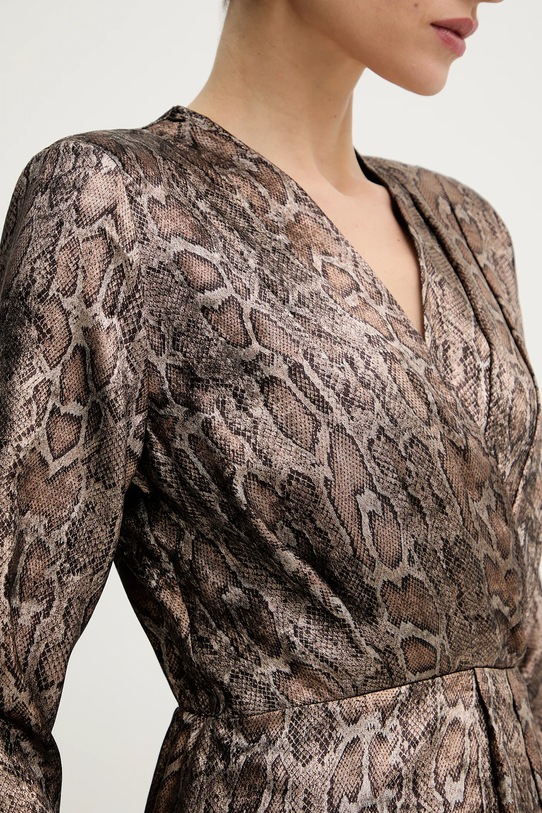 Morgan sukienka RIBIL.F brązowy