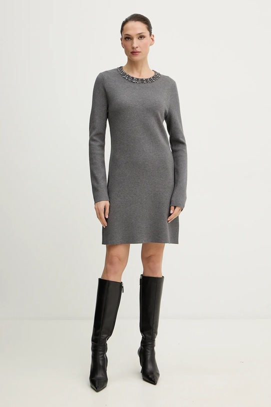 Morgan sukienka RMCHO szary SS26