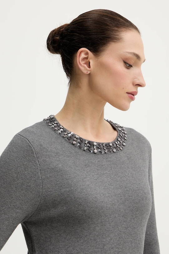 Morgan sukienka szary RMCHO