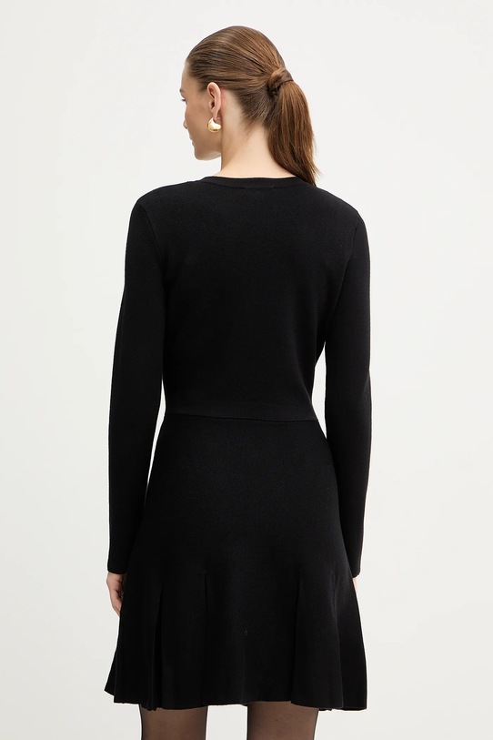 Odzież Morgan sukienka z domieszką wełny RMCOLO czarny
