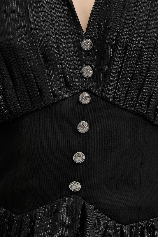 Morgan sukienka ROPLAM czarny