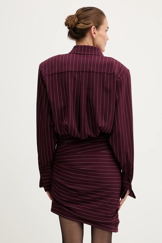 Odzież Retrofete sukienka Narine FW24.10168 bordowy