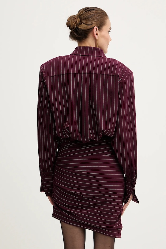 Îmbrăcăminte Retrofete rochie Narine FW24.10168 burgundia