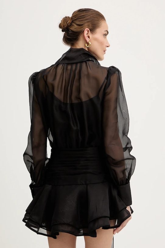 Odzież Retrofete sukienka jedwabna Celandine R.FW25.11858.17 czarny