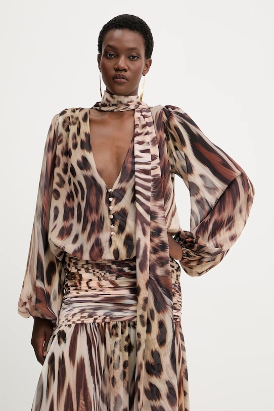 Retrofete vestito Opaline marrone R.FW25.11909.17