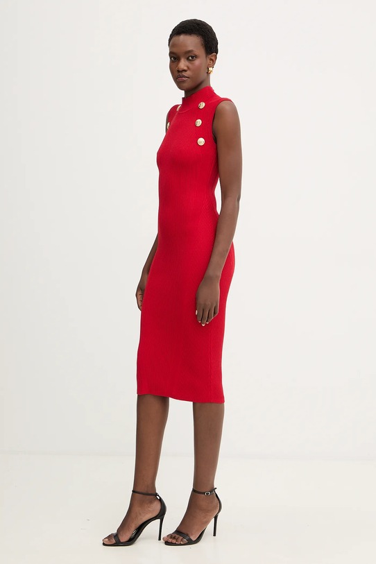 Retrofete sukienka Nunzia R.FW25.12085.17 czerwony AW25