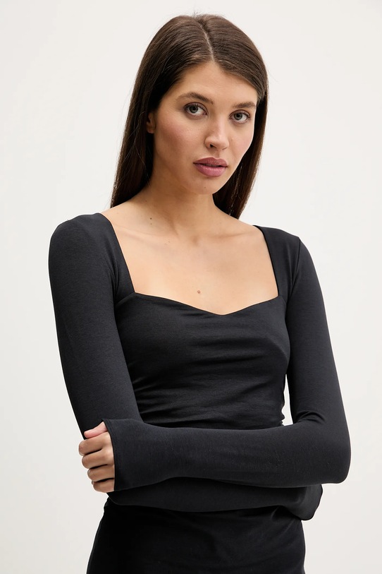 Obleka Abercrombie & Fitch črna KI159.6288.900