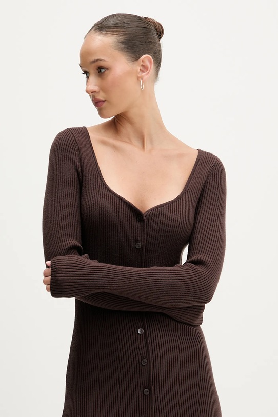 Šaty Abercrombie & Fitch hnedá KI159.6293.450