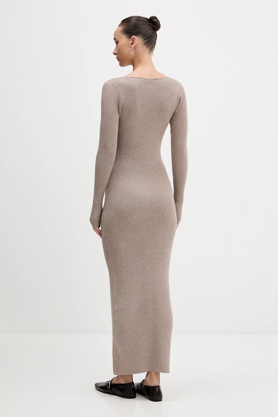 Odzież Abercrombie & Fitch sukienka KI159.6293.481 beżowy