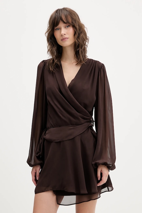 Abercrombie & Fitch sukienka casual brązowy KI159.6295.450