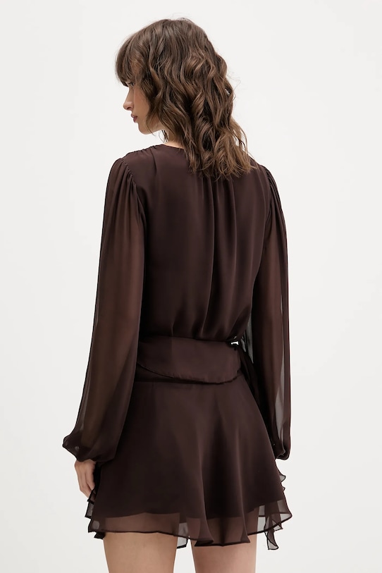 Odzież Abercrombie & Fitch sukienka KI159.6295.450 brązowy