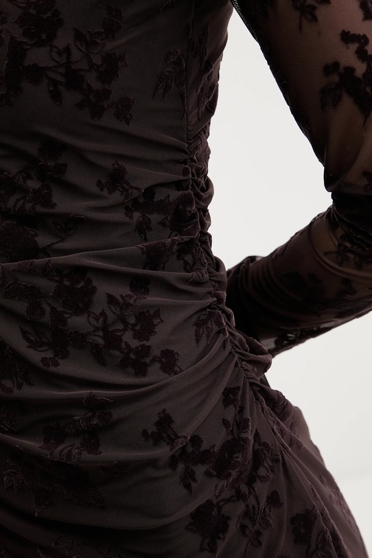 Φόρεμα Abercrombie & Fitch KI159.6339.404 μπορντό