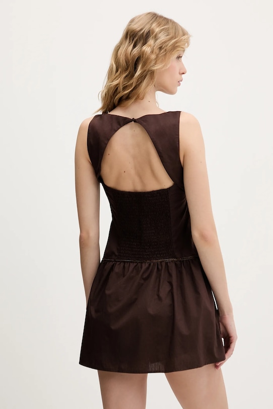 Odzież Hollister Co. sukienka KI359.5392.440 brązowy