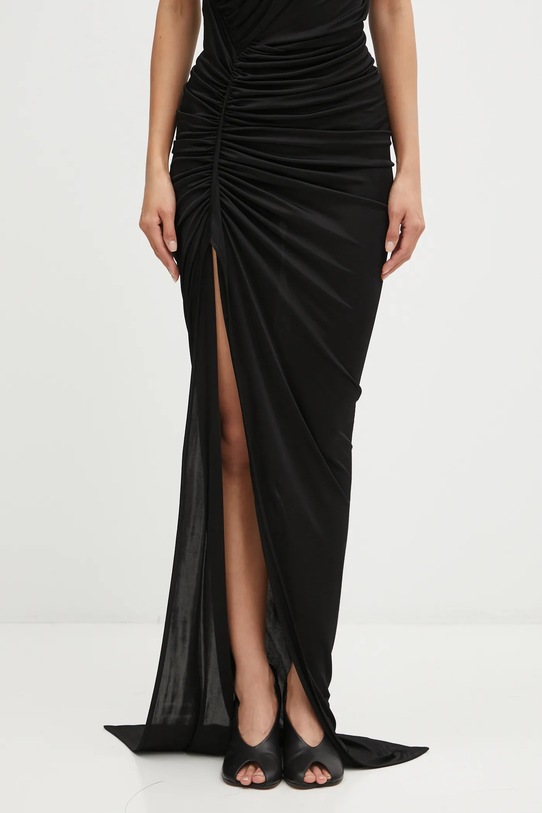 Φόρεμα Rick Owens Lilies Avra Gown μαύρο LI02E3505.JVS