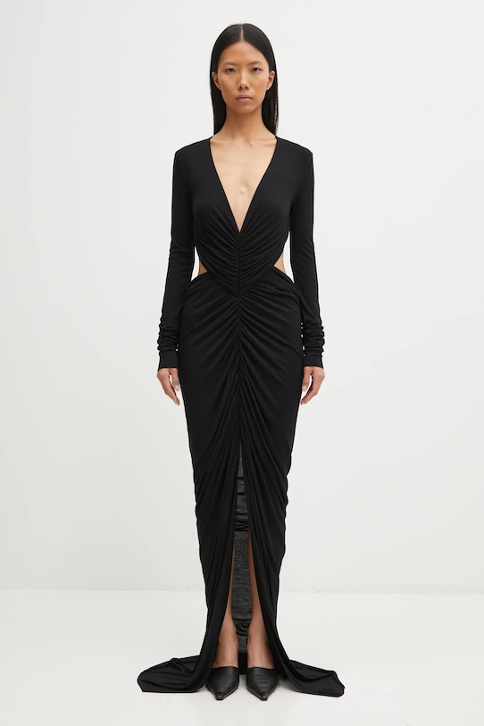 Платье Rick Owens Lilies Poppy casual чёрный LI02E3507.RV