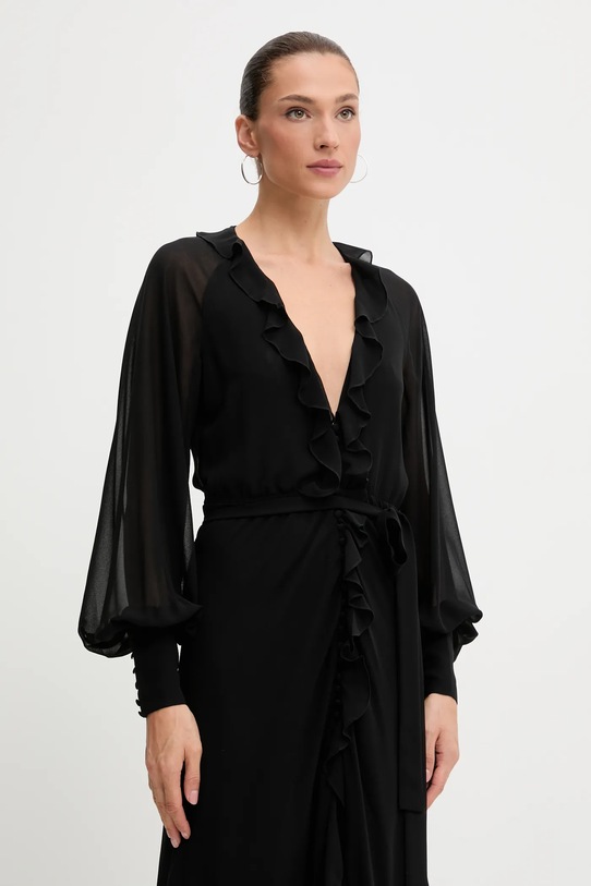 Bardot sukienka czarny 59944DB