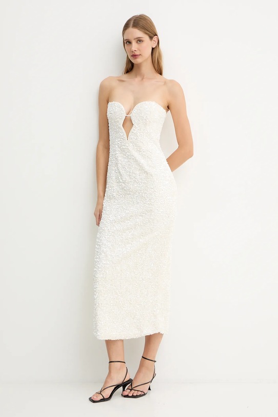 Odzież Bardot sukienka 59946DB beżowy