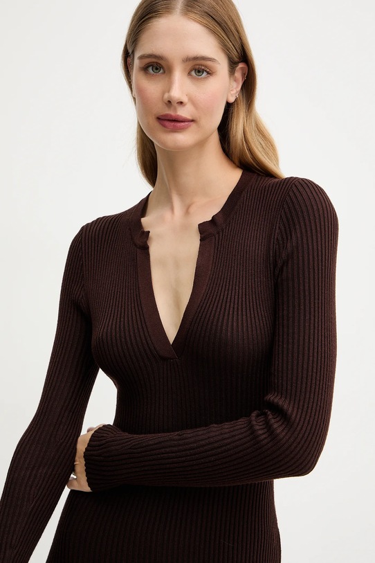 Bardot sukienka 60002DB brązowy