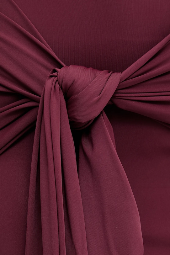 Bardot sukienka 60102DB bordowy