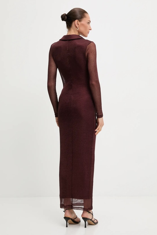 Odzież Bardot sukienka 59613DB1 bordowy