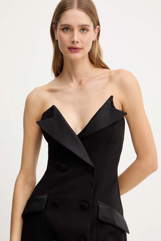 Bardot sukienka czarny 60070DB