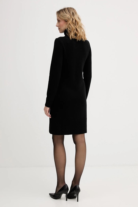 Îmbrăcăminte United Colors of Benetton rochie cu lână 1444DV02F negru