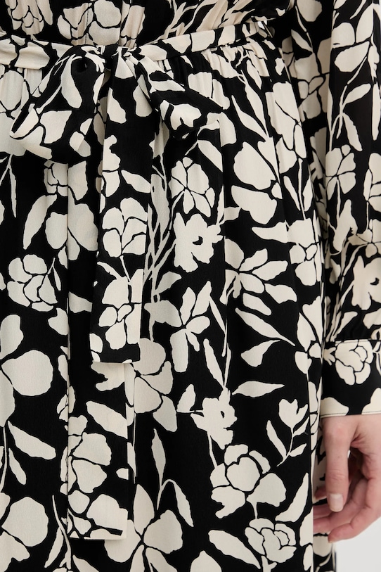 United Colors of Benetton sukienka 40IGDV0C1 beżowy