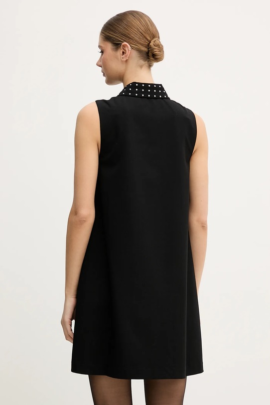 Odzież United Colors of Benetton sukienka 4E6QDV0C0 czarny