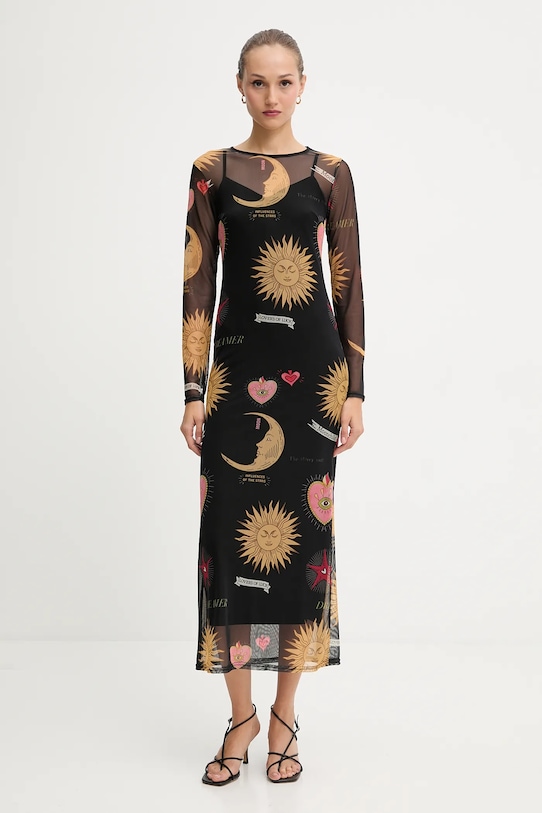 Never Fully Dressed sukienka NFDDR1801 czarny AW25