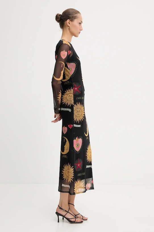 Never Fully Dressed sukienka czarny NFDDR1801