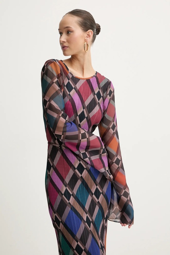 Never Fully Dressed sukienka brązowy NFDDR3029