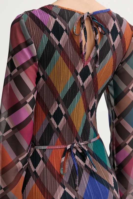 Never Fully Dressed sukienka NFDDR3029 brązowy