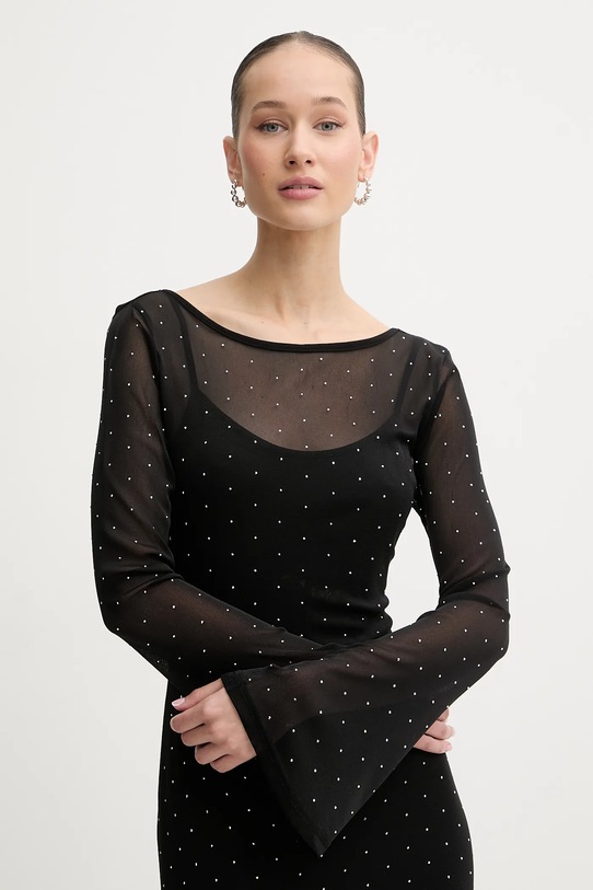 Never Fully Dressed sukienka czarny NFDDR3122