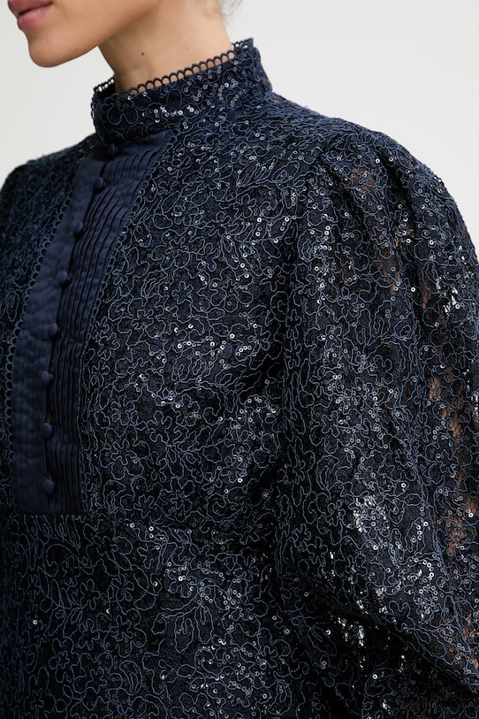 Bardot sukienka 58421DB4 granatowy