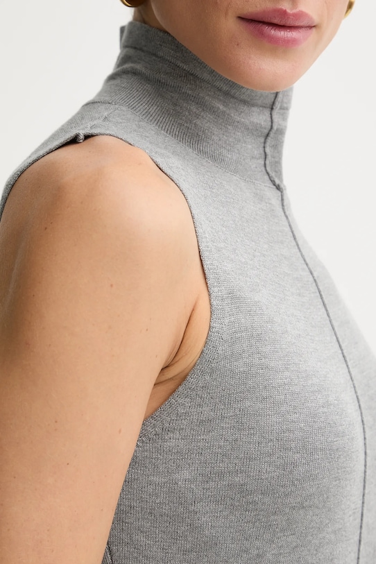 Šaty Bardot 60085DB sivá