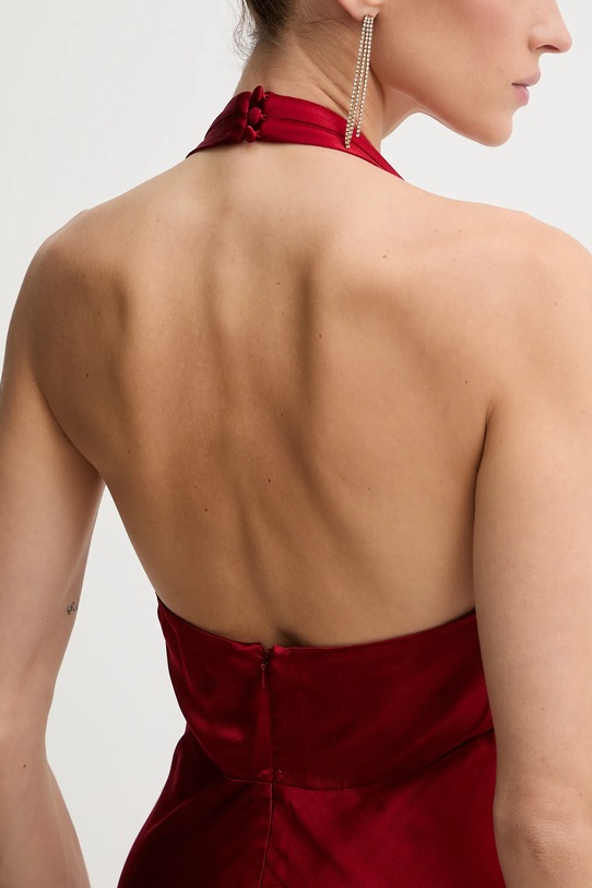 Bardot sukienka czerwony 60125DB