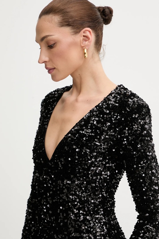 Bardot sukienka czarny 60054DB