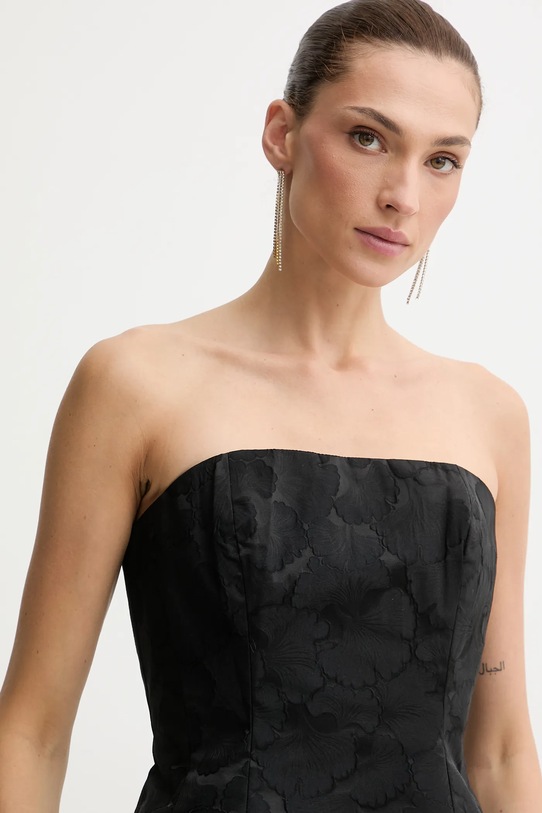 Bardot sukienka czarny 60099DB