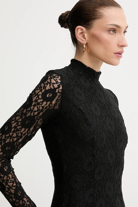 Bardot sukienka czarny 60076DB